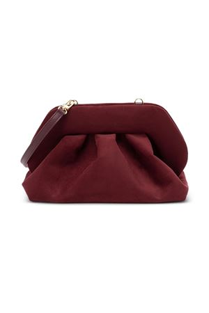 Clutch Tia Vegan Suede Bordeaux THE MOIRE' | TMFW25TSUE120PRUNE